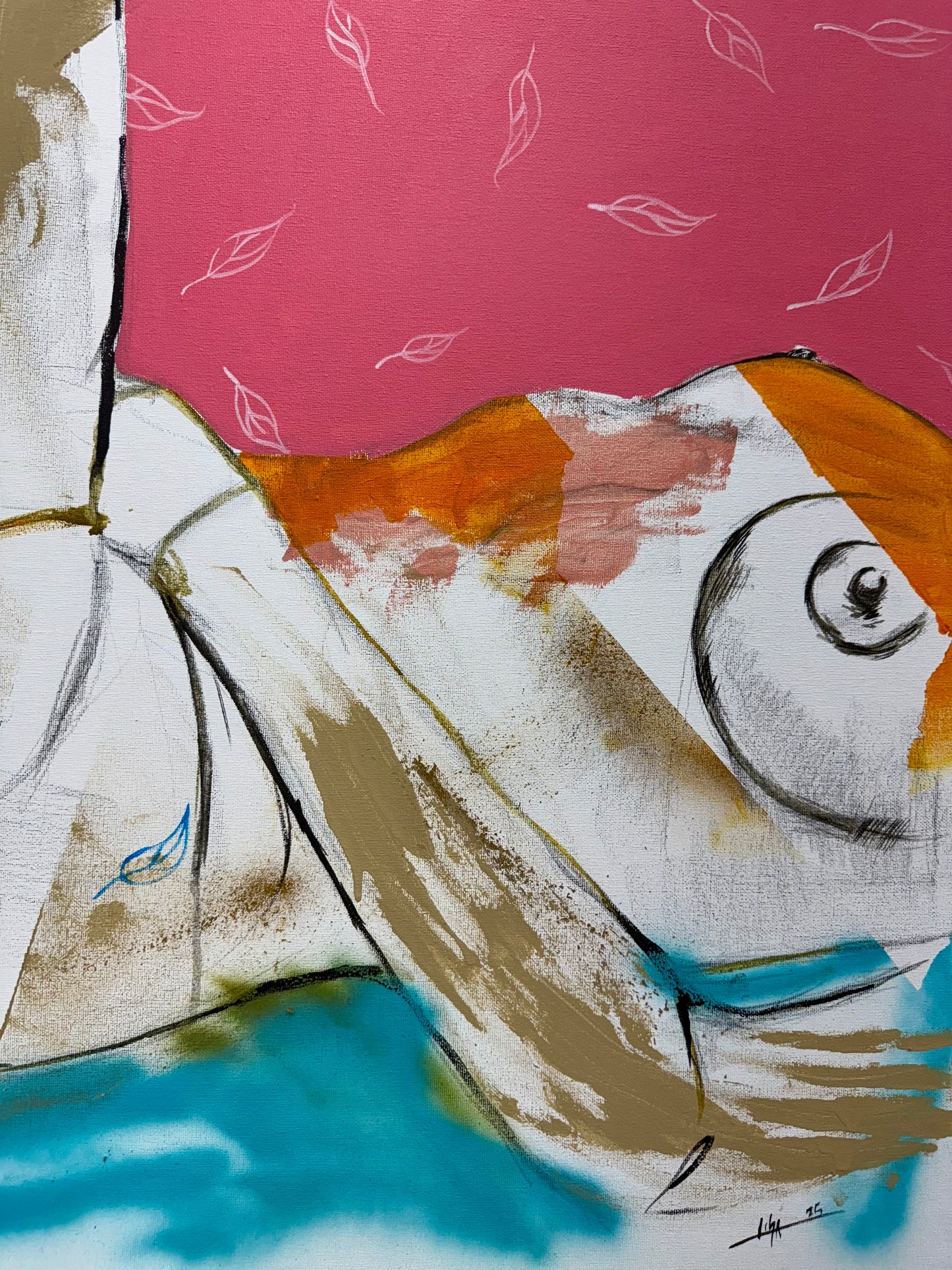 “Where Desire Rests” – Original Artwork by Lisa (Spring Series).