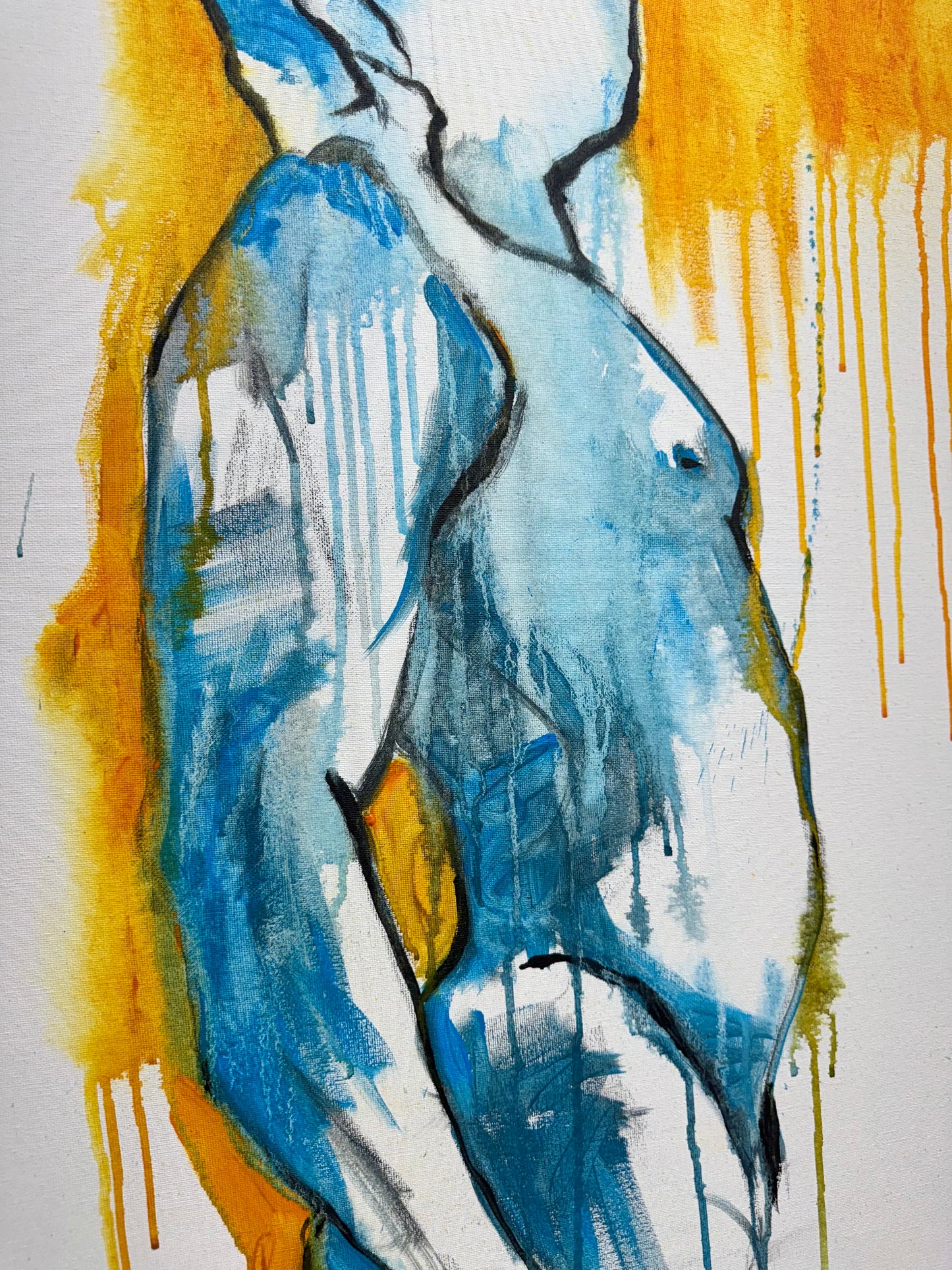 “What’s Left of Me” – Original Artwork by Lisa (Winter Series).