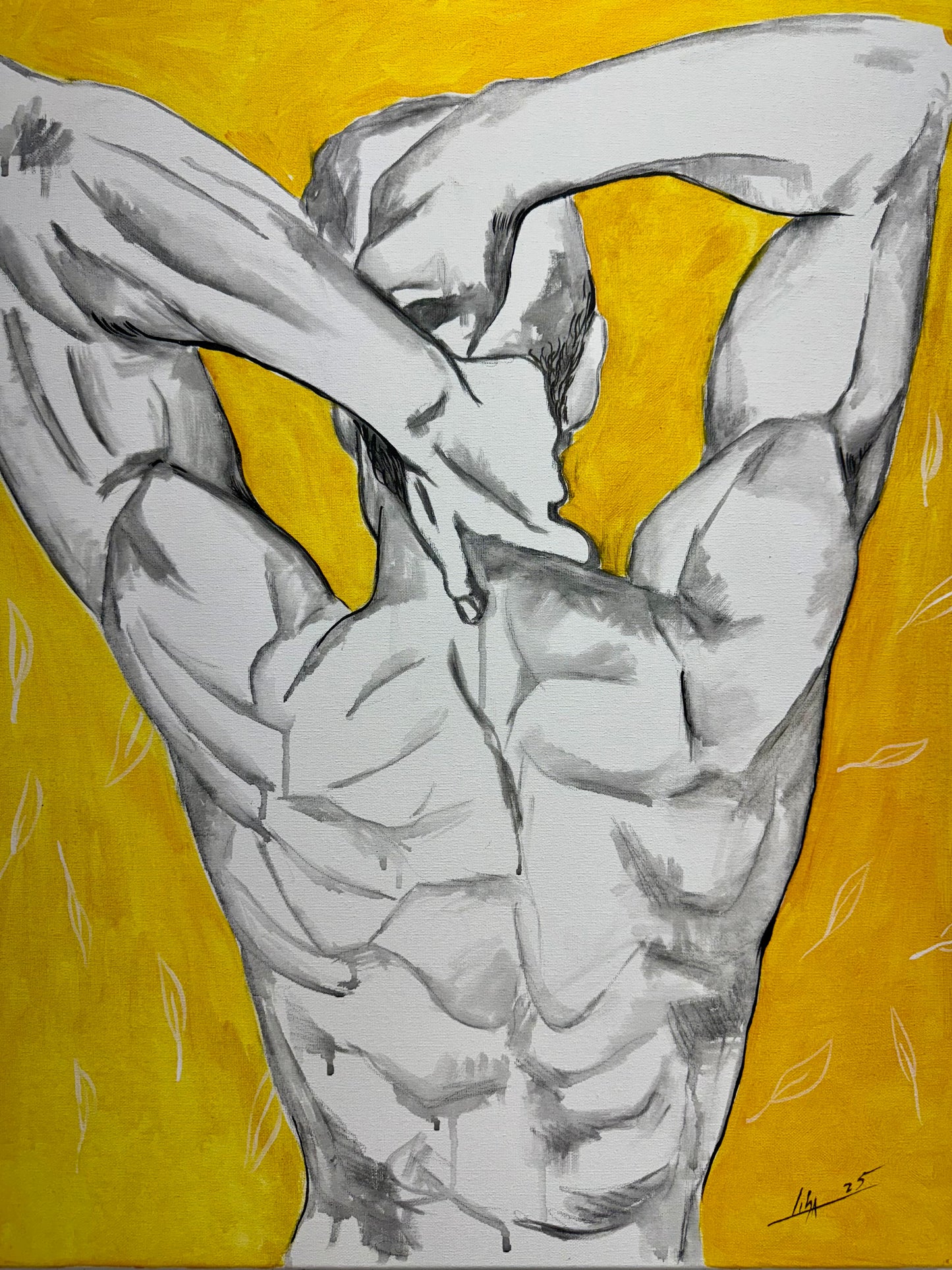 “Reverso” – Original Artwork by Lisa (Winter Series).