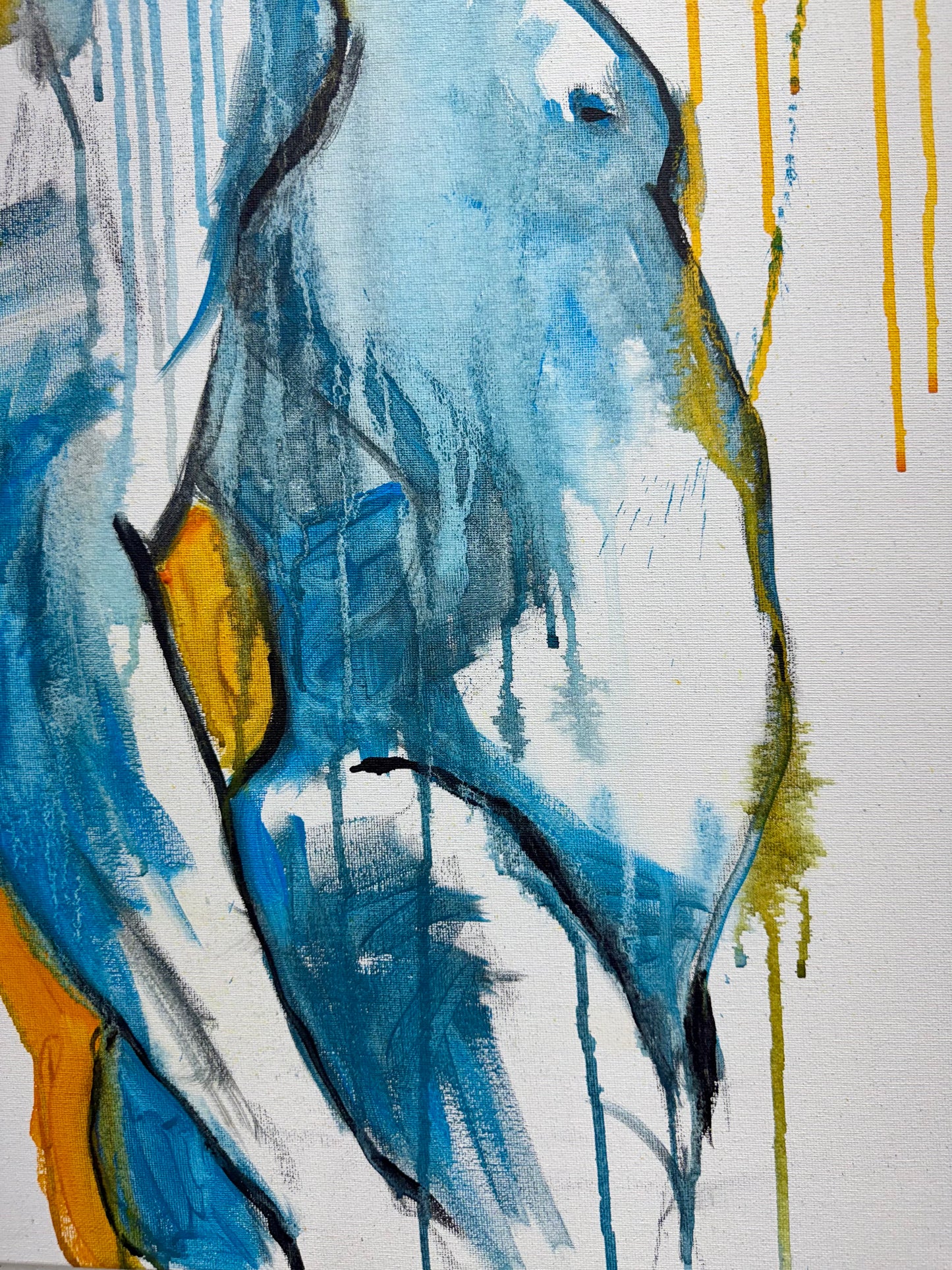 “What’s Left of Me” – Original Artwork by Lisa (Winter Series).