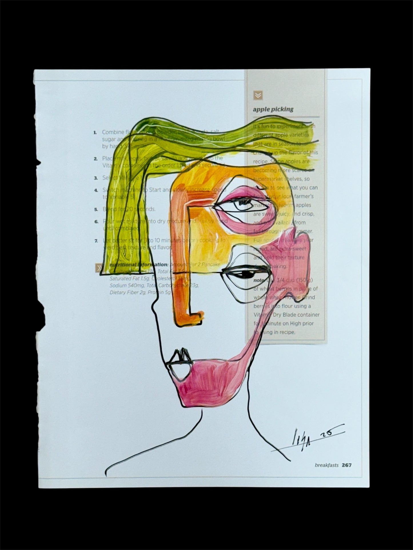 Original Acrylic/Oil Painting Cuban Art 8”x10” Artwork on Paper by LISA