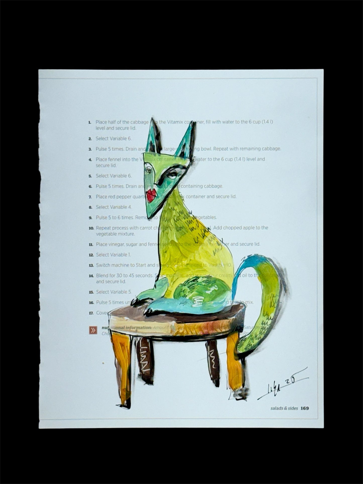 Original Acrylic/Oil Painting Cuban Art 8”x10” Artwork on Paper by LISA