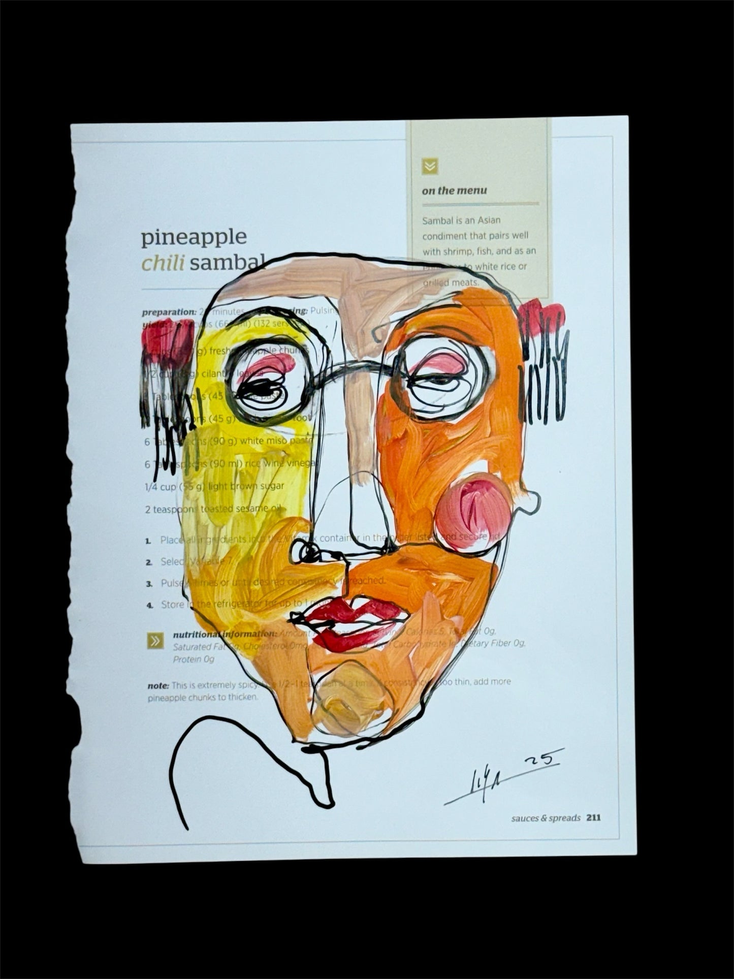 Original Acrylic/Oil Painting Cuban Art 8”x10” Artwork on Paper by LISA