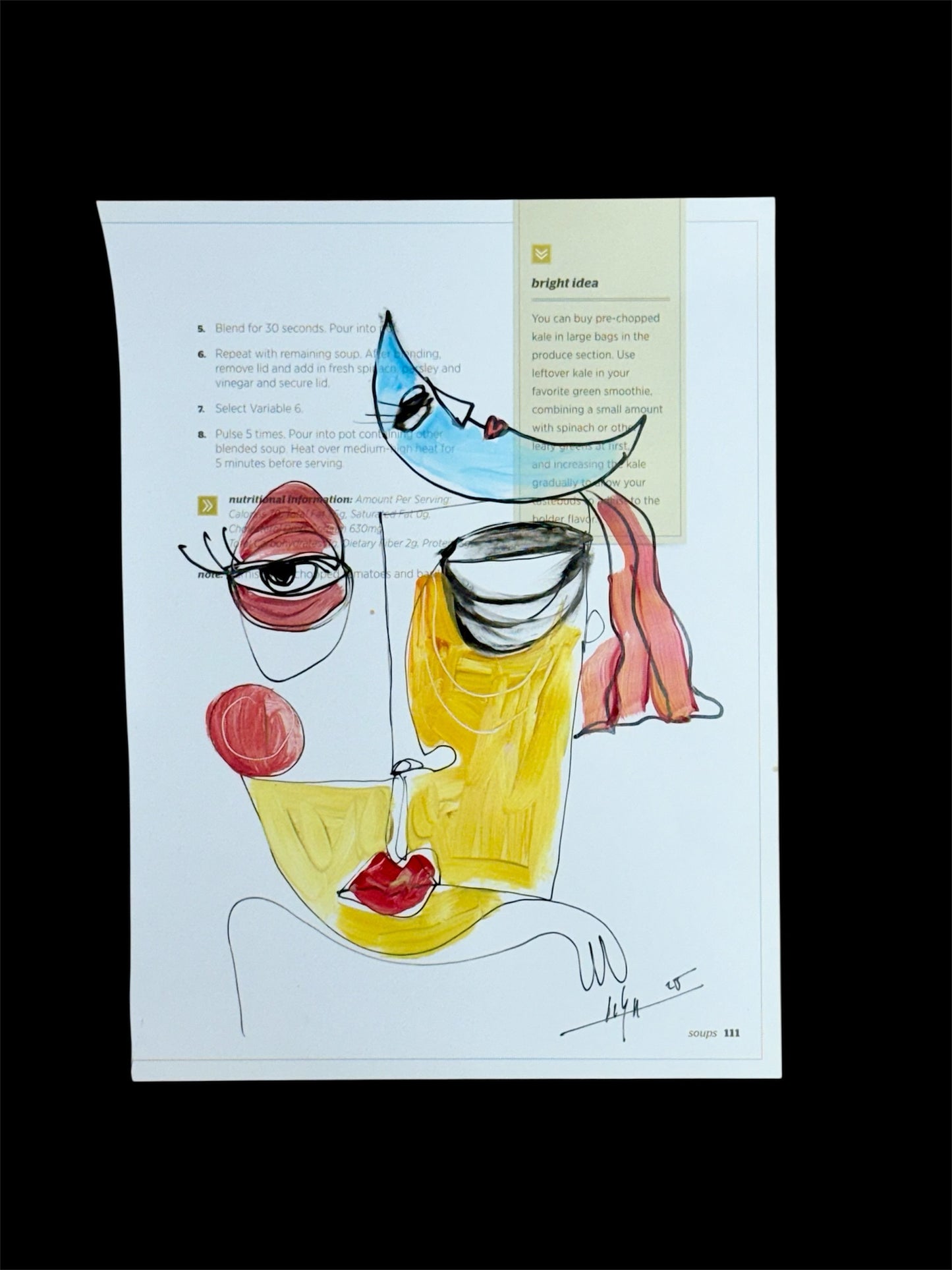 Original Acrylic/Oil Painting Cuban Art 8”x10” Artwork on Paper by LISA