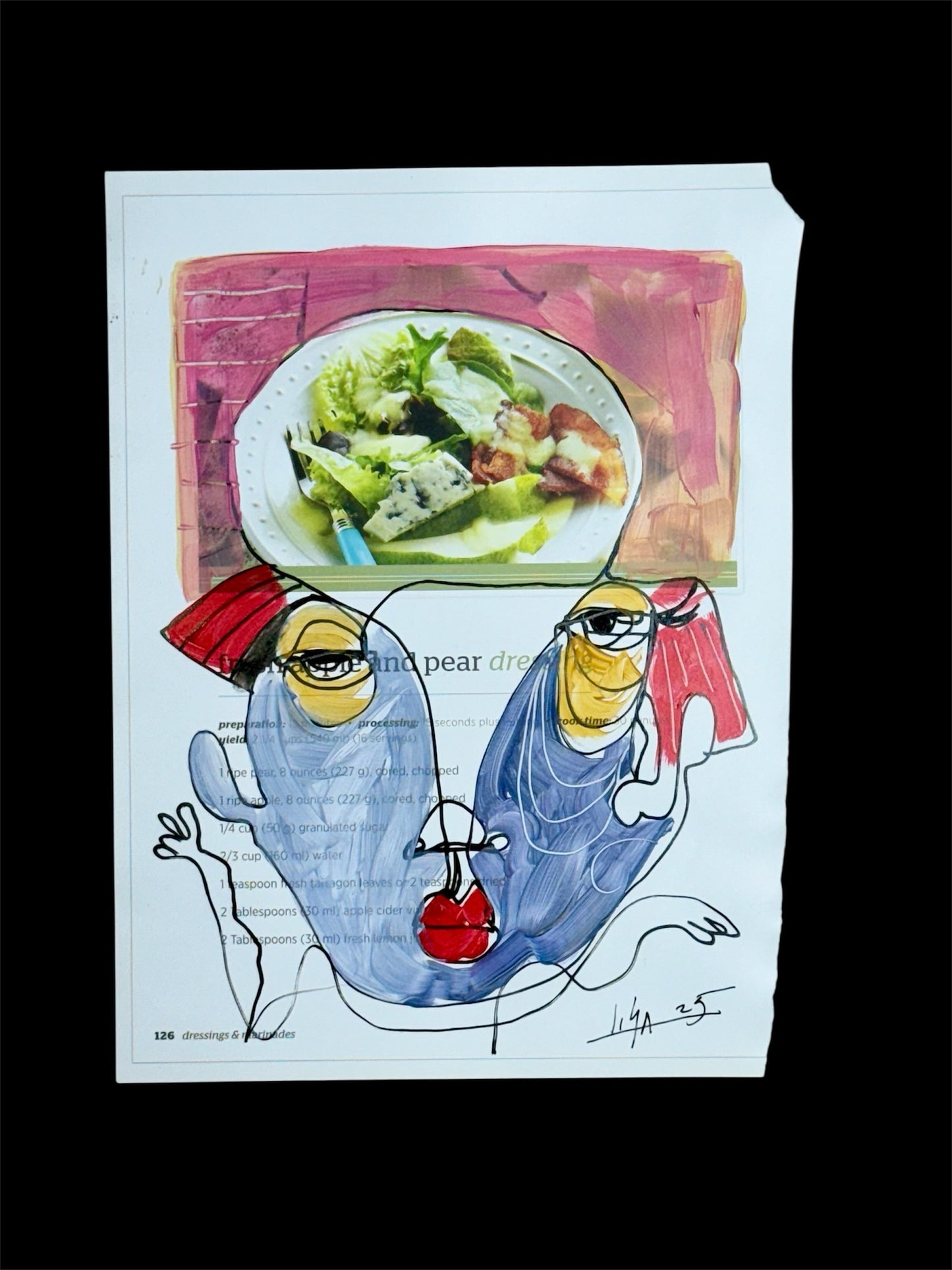 Original Acrylic/Oil Painting Cuban Art 8”x10” Artwork on Paper by LISA
