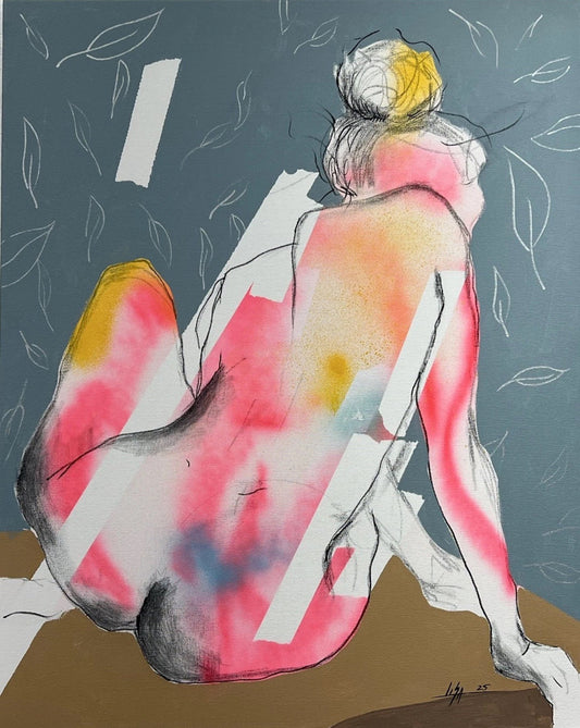 “Where You Don’t See Me” – Original Artwork by Lisa (Spring Series).