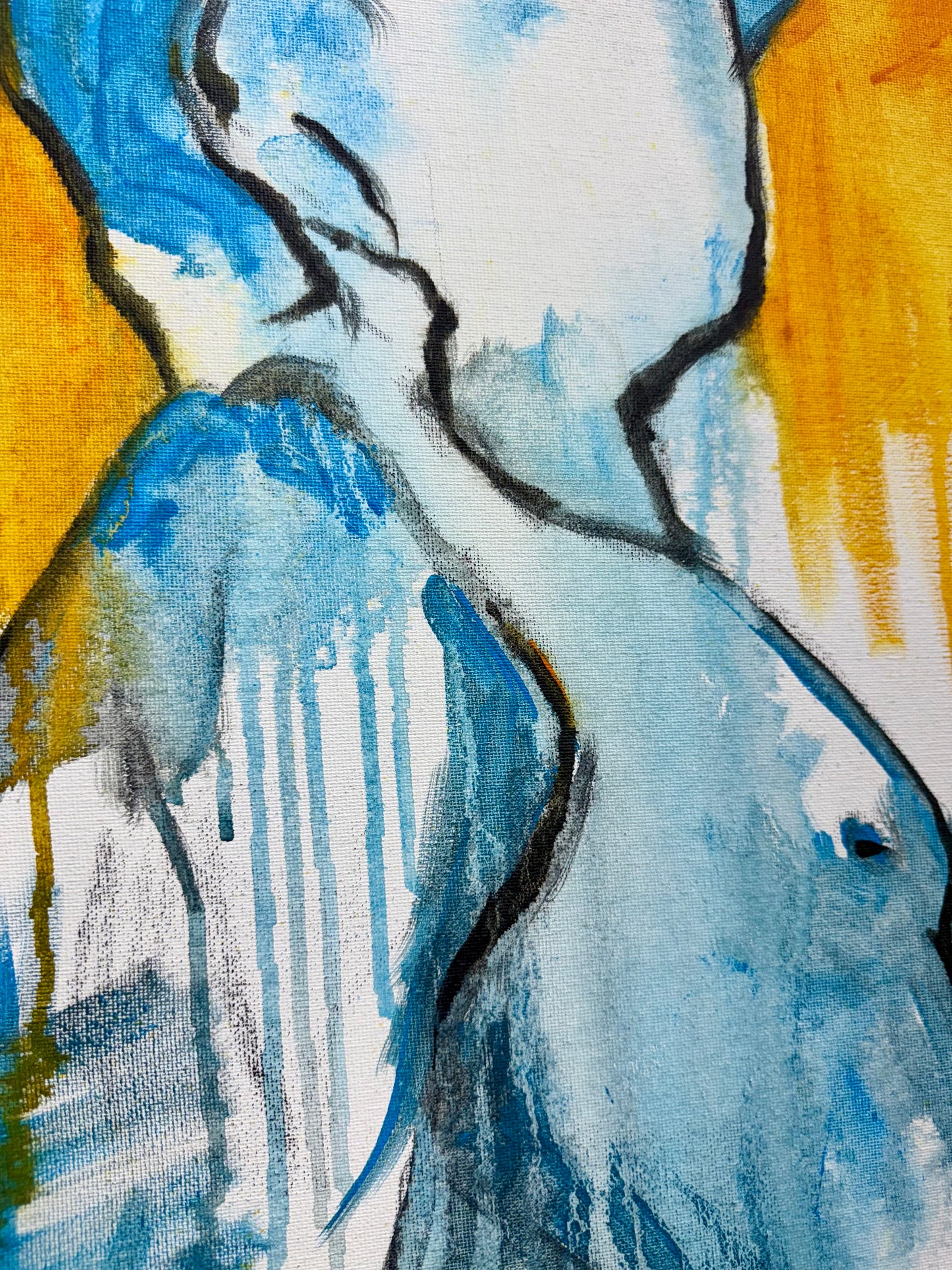 “What’s Left of Me” – Original Artwork by Lisa (Winter Series).