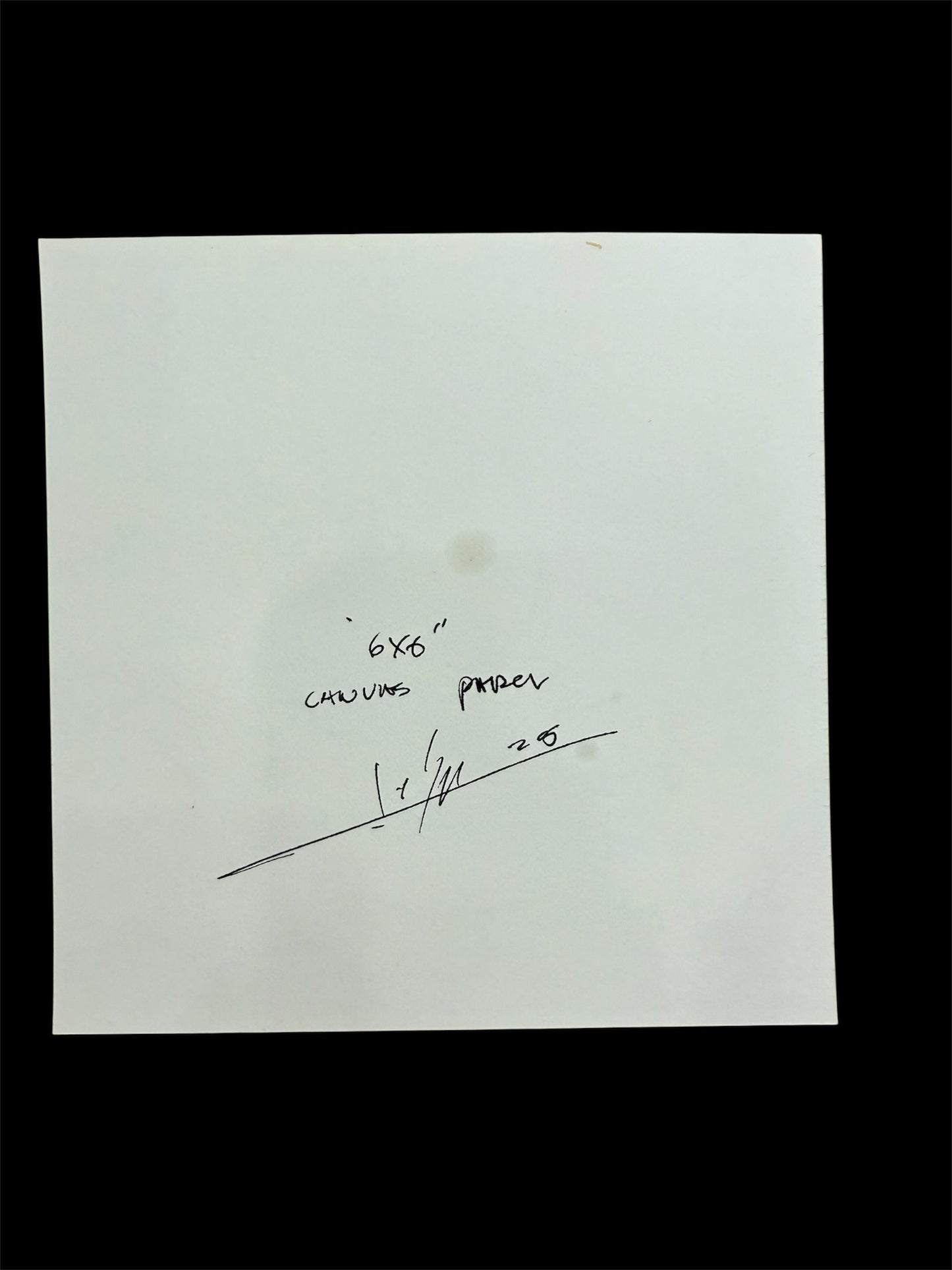 Wandering Moon – Original Coffee Art 6x6 (Signed, COA)