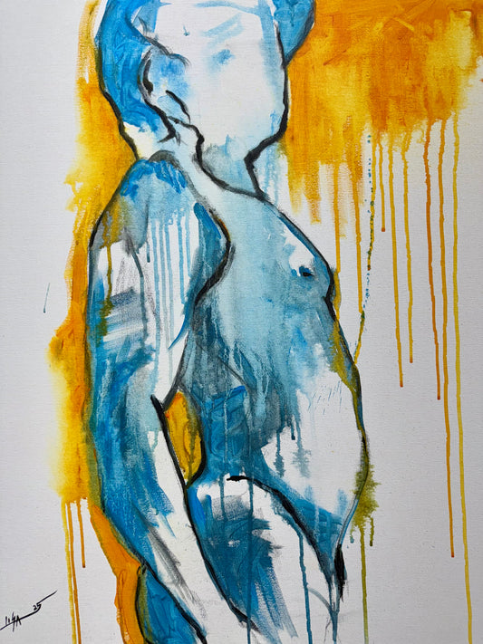“What’s Left of Me” – Original Artwork by Lisa (Winter Series).