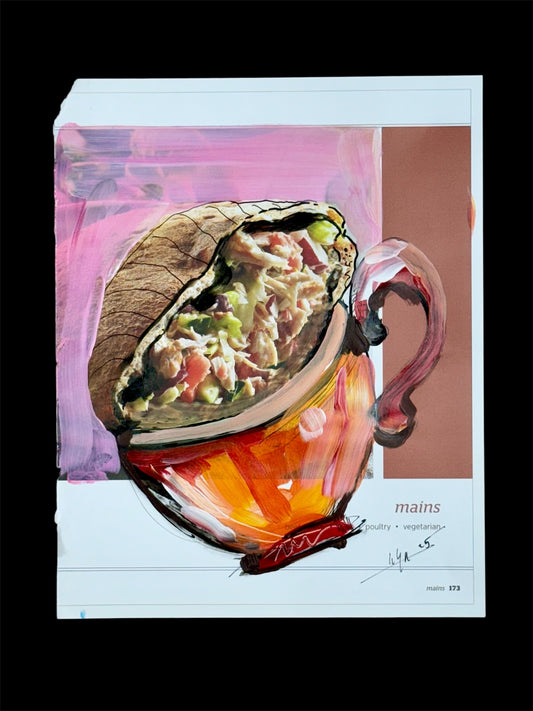 Original Acrylic/Oil Painting Cuban Art 8”x10” Artwork on Paper by LISA