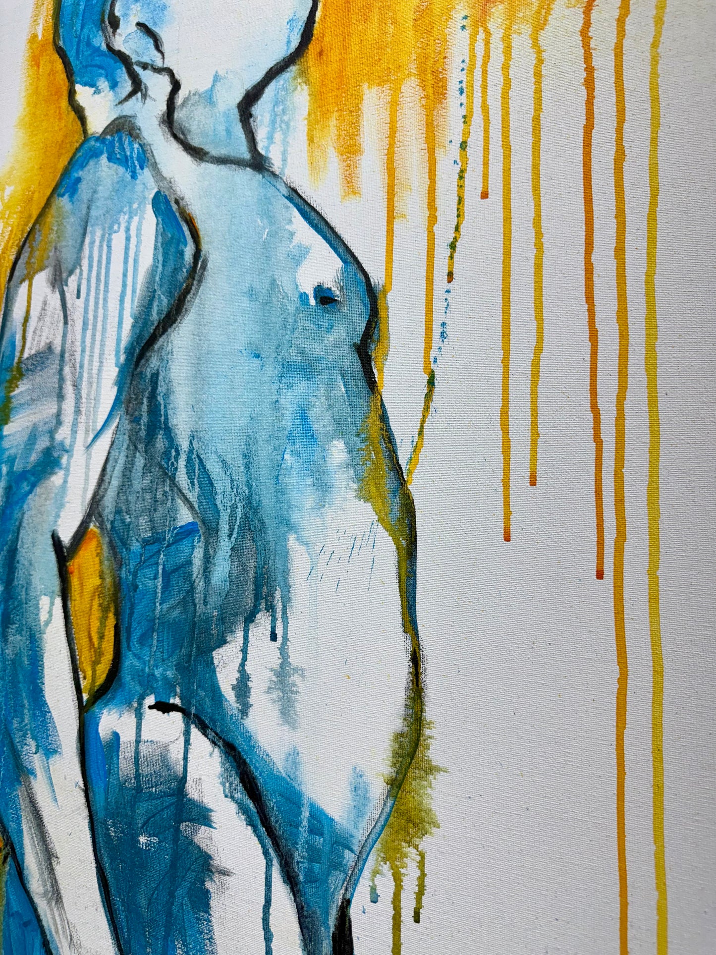 “What’s Left of Me” – Original Artwork by Lisa (Winter Series).