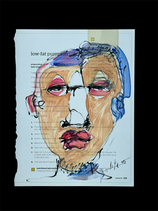 Original Acrylic/Oil Painting Cuban Art 8”x10” Artwork on Paper by LISA