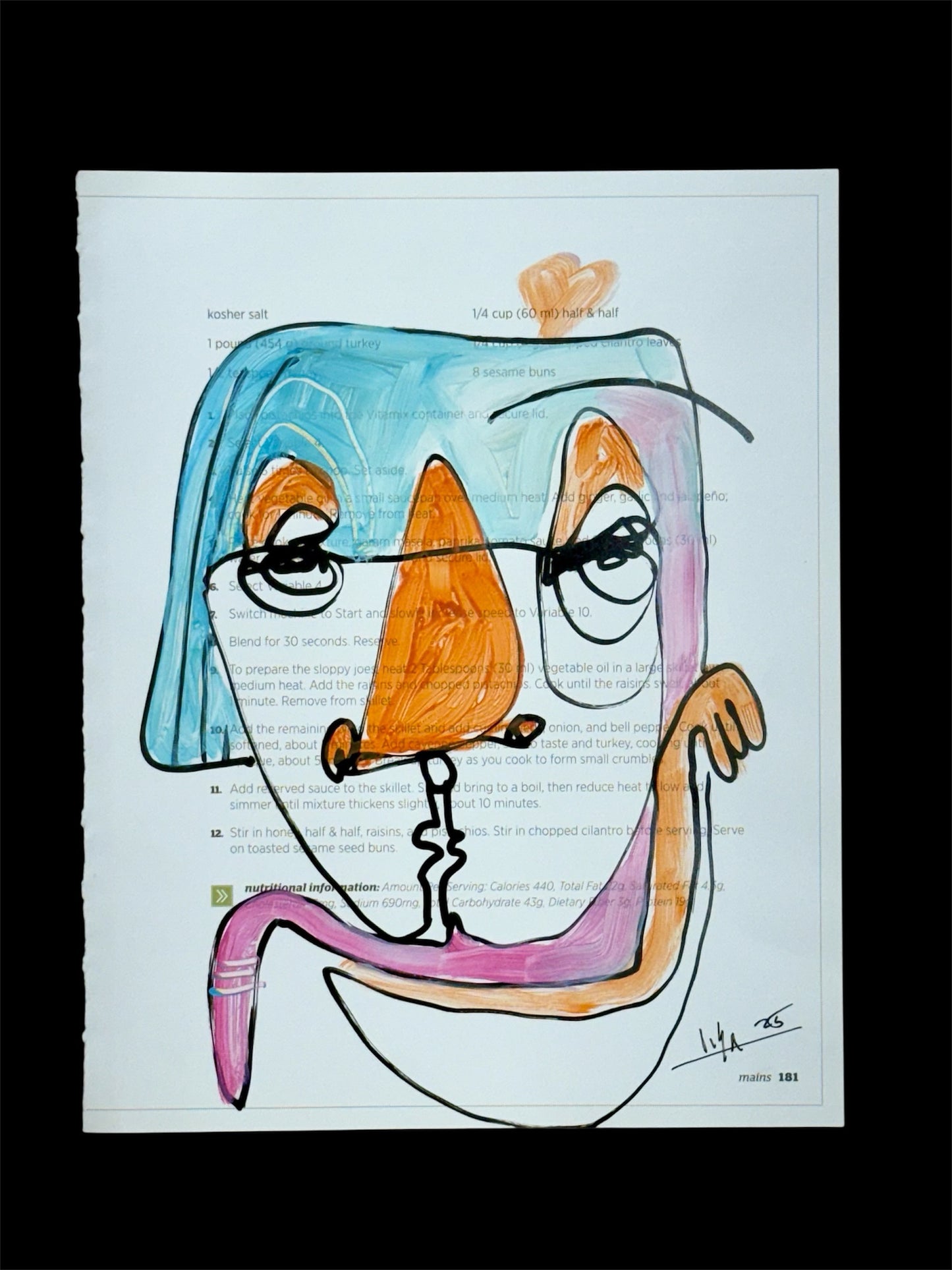 Original Acrylic/Oil Painting Cuban Art 8”x10” Artwork on Paper by LISA
