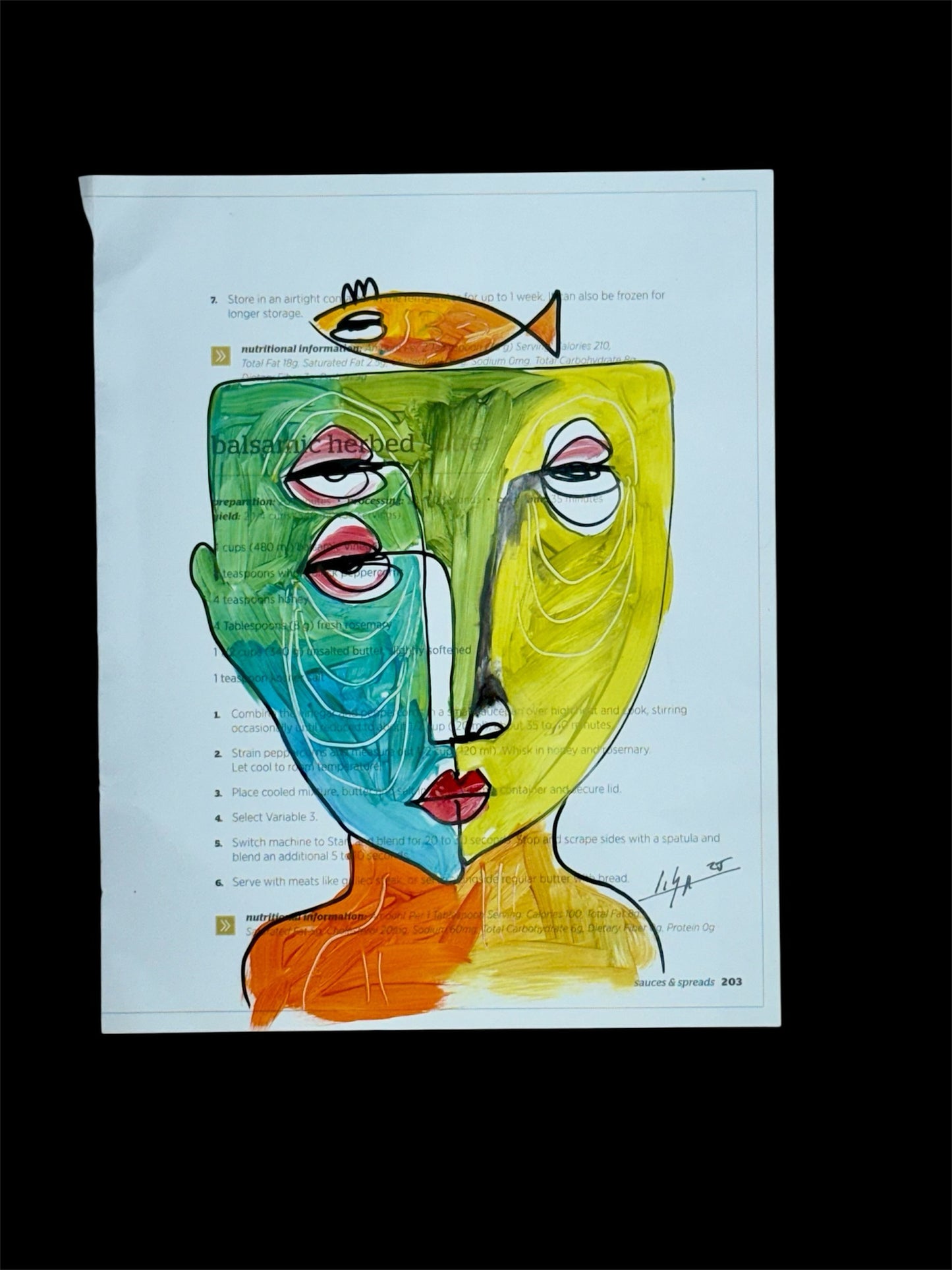 Original Acrylic/Oil Painting Cuban Art 8”x10” Artwork on Paper by LISA